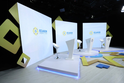 El debate entre candidatos a vicepresidente sería en caso de una segunda vuelta.