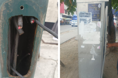 Varias intersecciones semafóricas han sido vandalizadas en Guayaquil en el último mes, según denunciaron las autoridades.