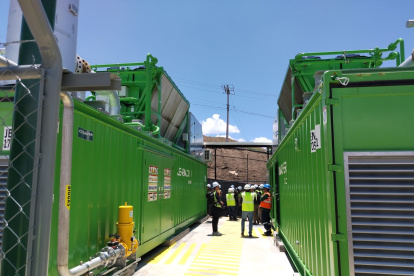 Este 17 de octubre de 2024 se inauguró la última etapa de planta de biogás, en Quito.