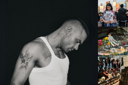 Los fanáticos de Liam Payne acamparon afuera del hotel en honor al artista.