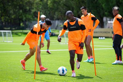 Entrenamiento de Liga de Quito