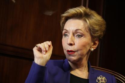 Personaje. La empresaria Joyce de Ginatta.