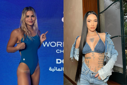 La exnadadora olímpica y la cantante argentina crearon cuentas en una página para adultos.