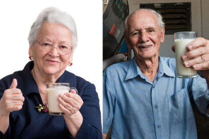 Los lácteos actúan como una herramienta integral para combatir las condiciones relacionadas con el envejecimiento.