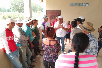 Efecto. Dirigentes de 70 recintos afectados expresaron su malestar.