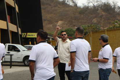 Antonio Álvarez, presidente del Barcelona SC en la Asamblea de Socios de octubre de 2024