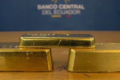 El Banco Central mantiene parte de sus reservas en oro.