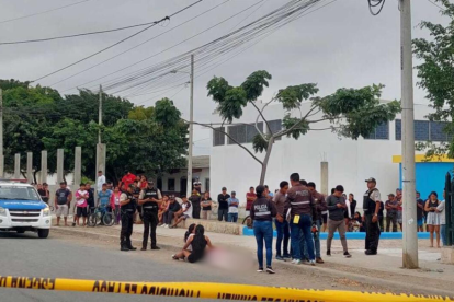 El crimen ocurrió en el cantón La Libertad, mientras no hubo luz.