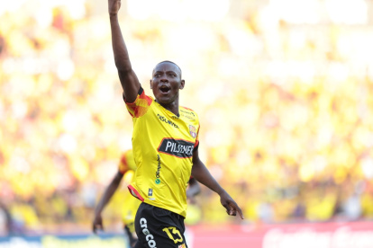 Janner Corozo, delantero del Barcelona SC.