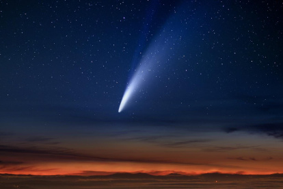 El cometa C/2023 A3 no realiza retornos regulares al Sistema Solar.