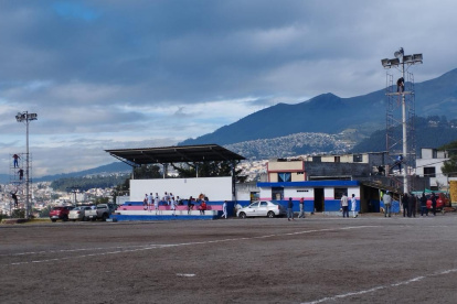 El crimen ocurrió en la cancha de la liga barrial San José de Cangahua, al ingreso de La Roldós.