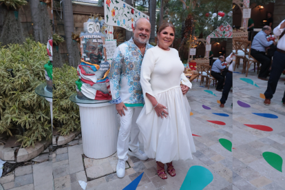 Guido junto a su esposa, Vivian Ripalda.