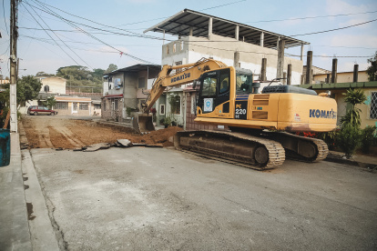 Las maquinarias ya se encuentran laborando