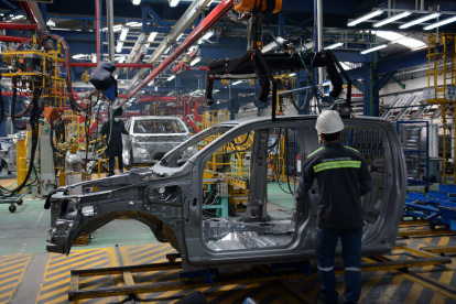 Industria. Una de las plantas de GM.