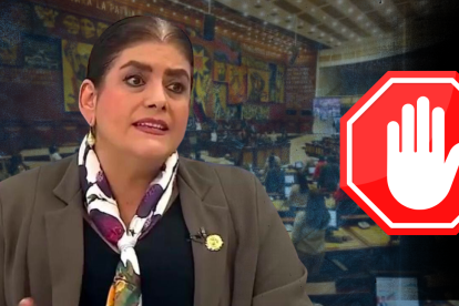 La ministra del Interior, Mónica Palencia, es una abogada de 59 años, que integró el equipo de transición de Daniel Noboa, en octubre del 2023.