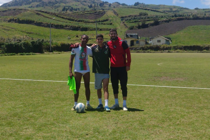 Foto de Jorge Pinos en Mushuc Runa, subida a sus redes sociales en las ultimas horas.