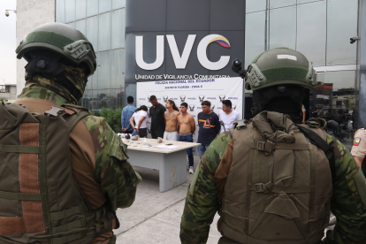 Los detenidos y las evidencias serán presentadas ante la autoridad competente.