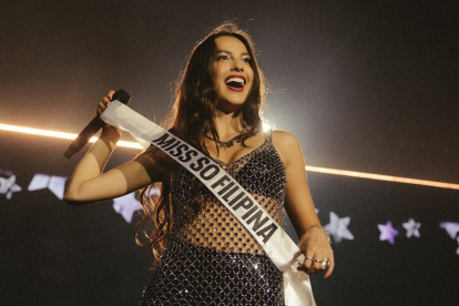 Olivia Rodrigo en uno de sus conciertos del Guts World Tour.