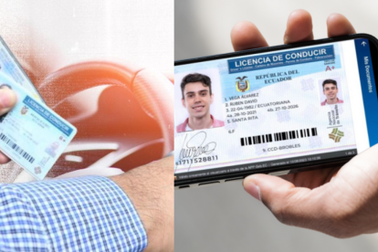 La licencia digital está disponible en Ecuador.