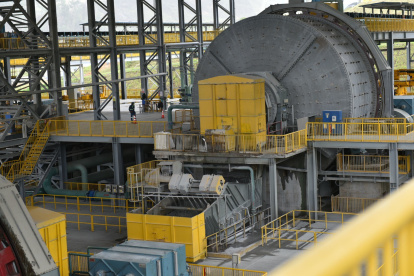 Una de las minas que hay en Ecuador y que busca la alternativa para tener energía eléctrica.