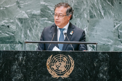 Fotografía del presidente de Colombia, Gustavo Petro.