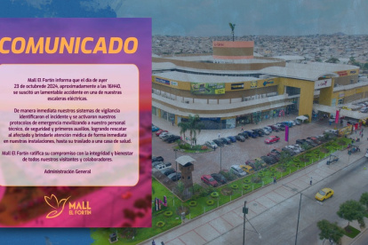 El centro comercial emitió un comunicado al respecto