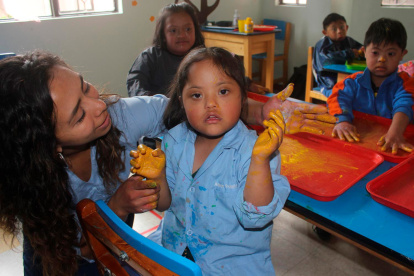 Fundación El Triángulo atienden a 153 niños y jóvenes con discapacidad intelectual.