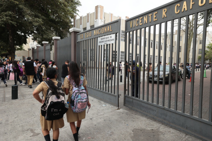 Las clases están suspendidas.