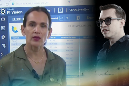 Ilustración para graficar artículo sobre la ministra Inés Manzano y el presidente Daniel Noboa