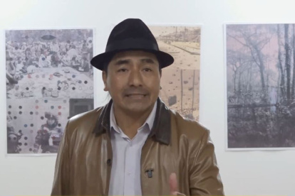 Pronunciamiento. El aspirante a la presidencia de Ecuador por Pachakutik, Leonidas Iza propuso alternativas para evitar la especulación de precios.