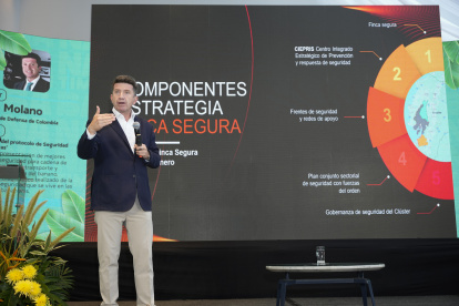 Foro. Una de las conferencias de seguridad en Banana Time Guayaquil 2024.