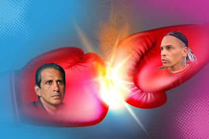 José Cevallos y Jonatan Álvez bien pudo ser la pelea más comentada del fútbol ecuatoriano.