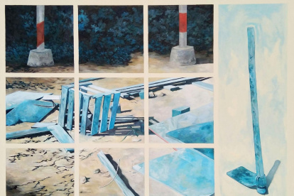 La exposición se inauguró en la galería Taller Maldonado de la capital.