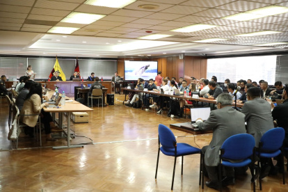 Audiencia de juicio del caso Metástasis, en el que se investigó corrupción en diferentes niveles de la sociedad y del Estado.