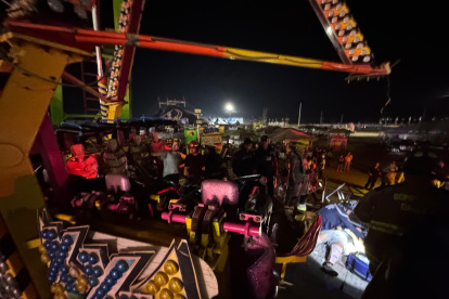 Hecho. Varias personas heridas dejó el incidente.