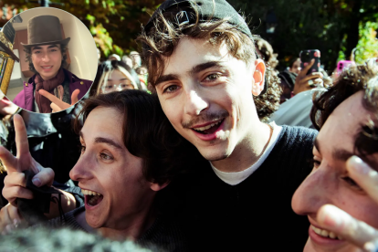 Timothee Chalamet sorprendió a todos en un concurso de dobles de Timothée Chalamet.