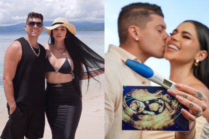 La Segura y su prometido anunciaron en sus cuentas de Instagram que serán padres