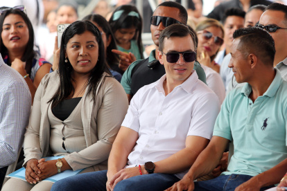 La aprobación de gestión de Daniel Noboa cayó por debajo del 50%, según Perfiles de Opinión.