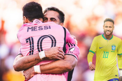 Leonardo Campana hará tripleta con Messi y Neymar en 2025.