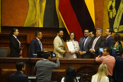 Otto Vera logró la Vicepresidencia de la Asamblea este 29 de octubre de 2024, con los votos del correísmo.