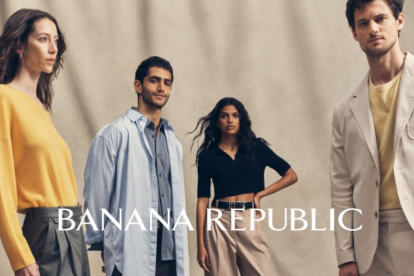 Banana Republic se especializa en producción de ropa y accesorios de lujo.