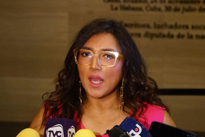 La correísta Gissela Garzón es parte de la comisión ocasional.