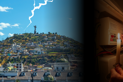 Los apagones en la capital persisten aunque es feriado.