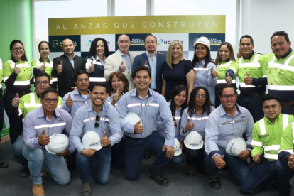 La empresa inmobiliaria Ambiesa construye con hormigón verde.