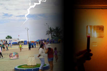 Manta cumple 102 años de cantonización en medio de apagones, al igual que el resto del territorio continental.