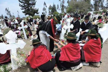 Pelileo. Para los salasakas es un acto de identidad cultural.