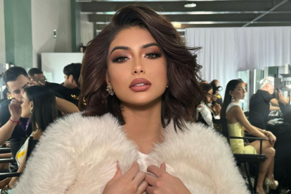 Italy Mora, representate de Panamá en e Miss Universe.