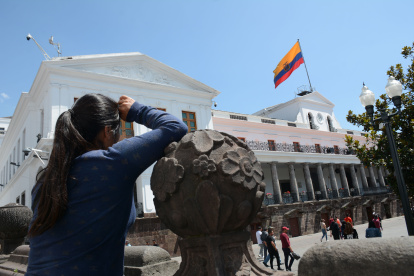 El Palacio de Carondelet es la sede del Ejecutivo de Ecuador.