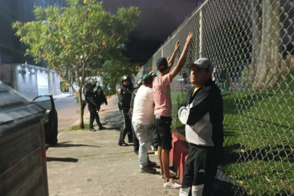 Dos de los detenidos tienen antecedentes penales.