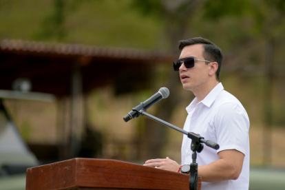 El presidente Daniel Noboa aún encara la queja electoral de Verónica Abad.